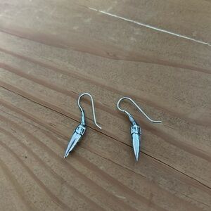 Mignon Faget sterling silver pepper earrings